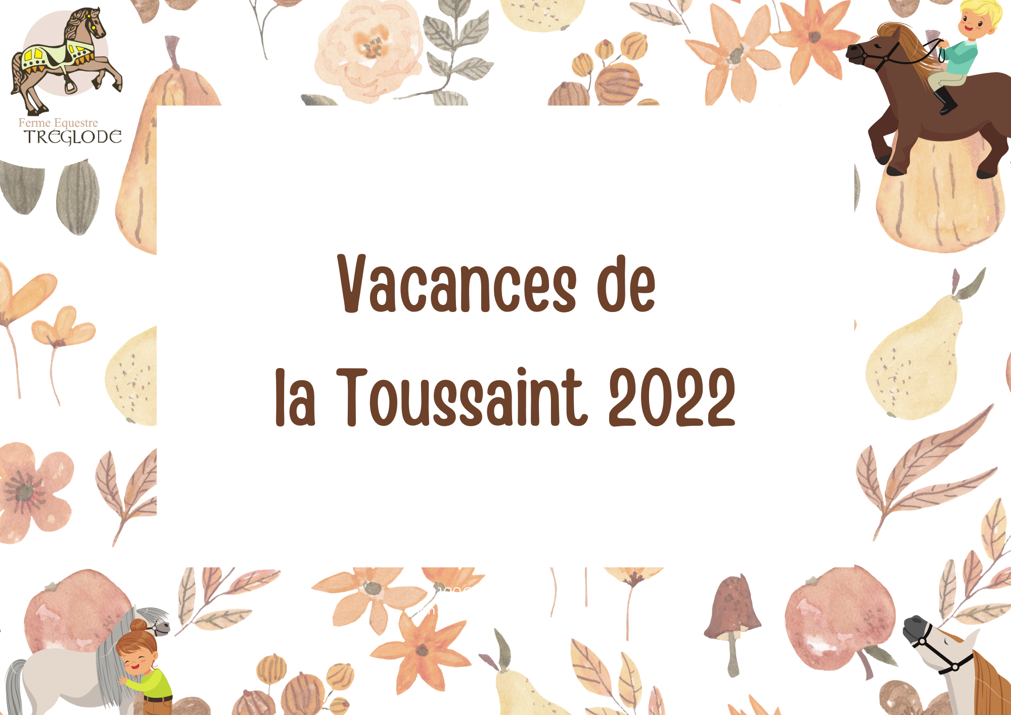 Planning des vacances de la Toussaint