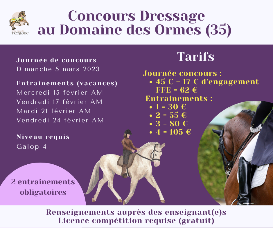 Concours Dressage